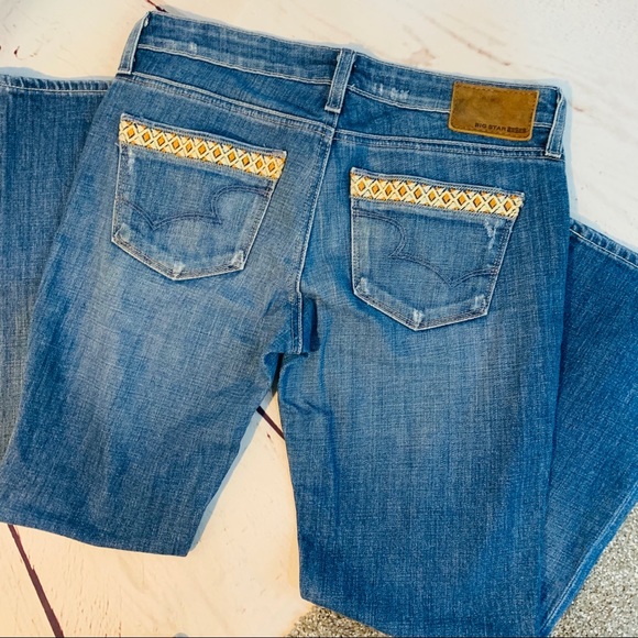 ⭐️ BIG STAR Rikki Low Rise Crop Jeans - Picture 4 of 7